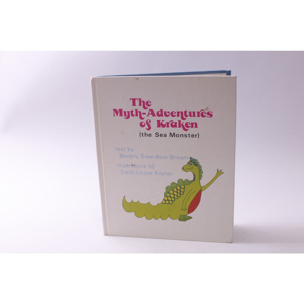 The Myth-Adventures of Kraken, Sea Monster, Picture Book Vintage ~ 250709-WH 431